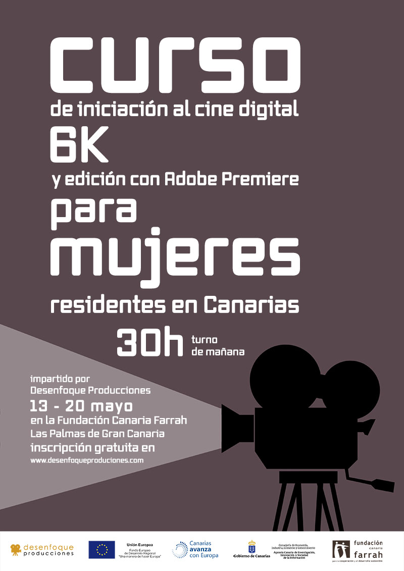 cartel curso cine 2021 manana